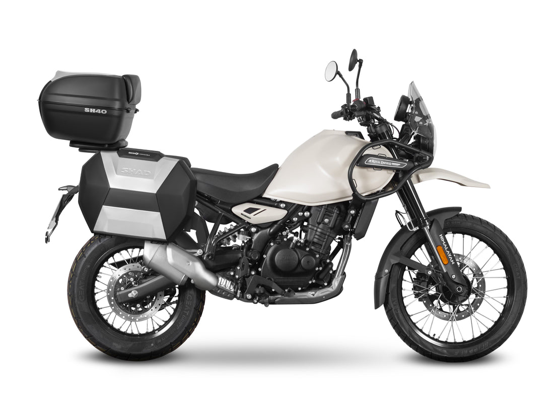New Royal Enfield Himalayan 450 Luggage Applications by SHAD