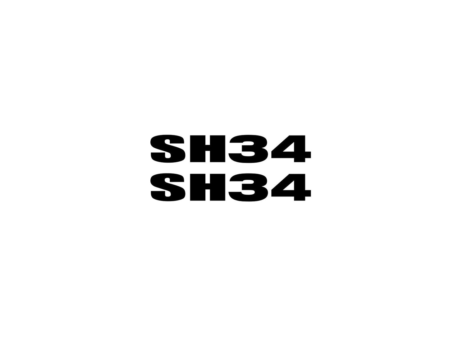 Set Side Sticker Sh34