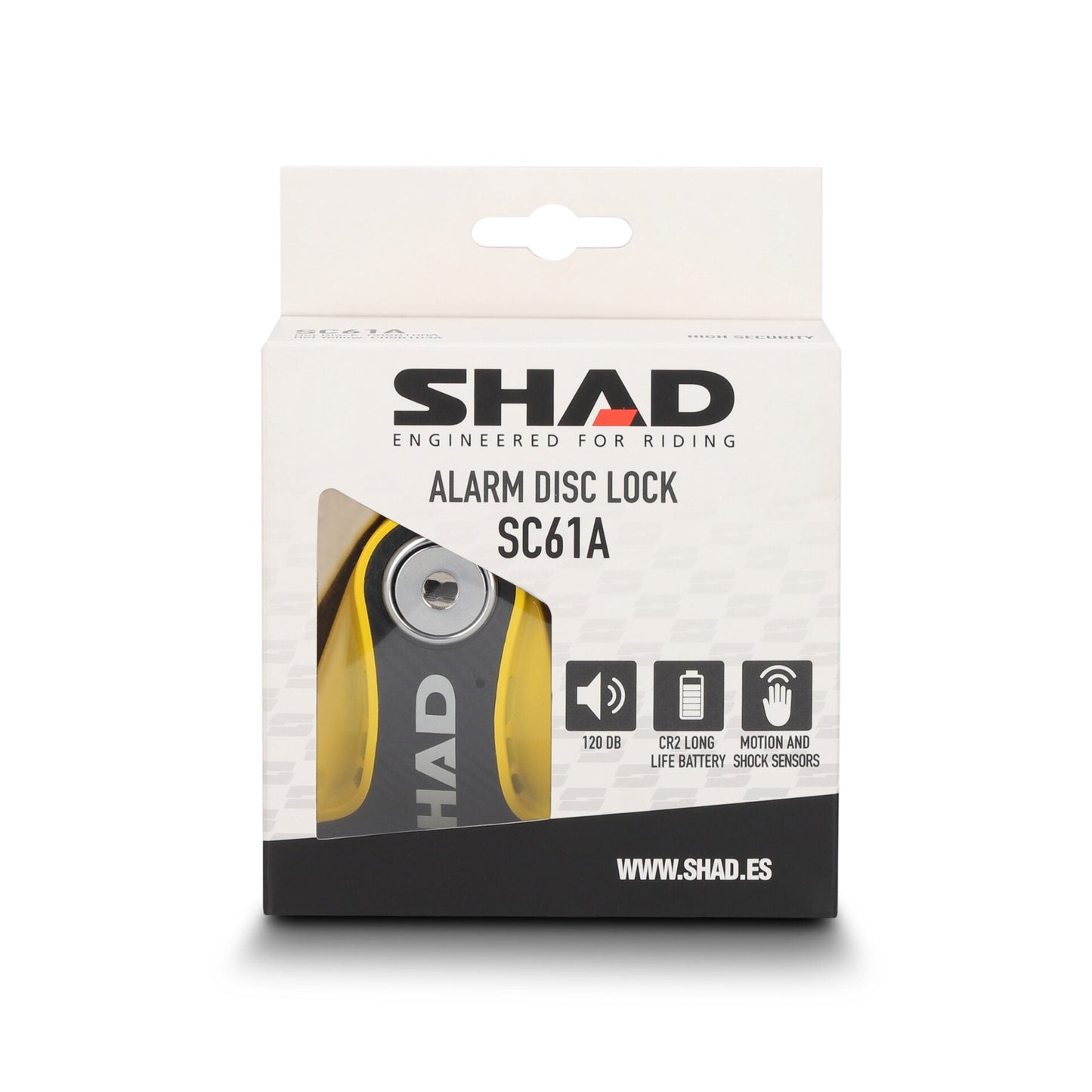 SC61A Disc Lock (Yellow)