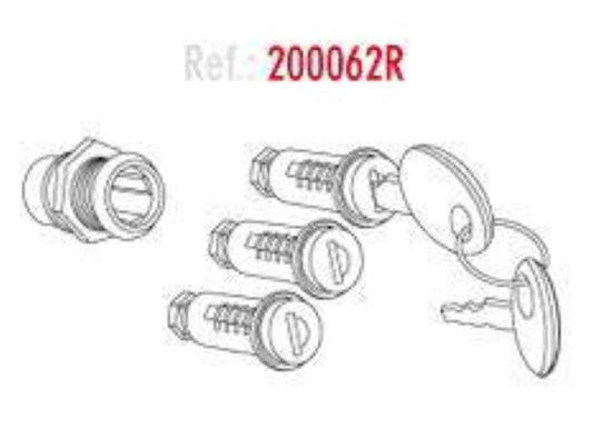 SR38-SH36-SH35-SH43 Lock Cylinder Replacement