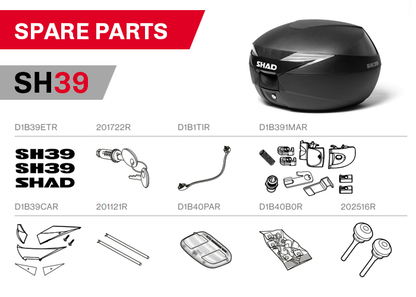 SH39 Spare Parts