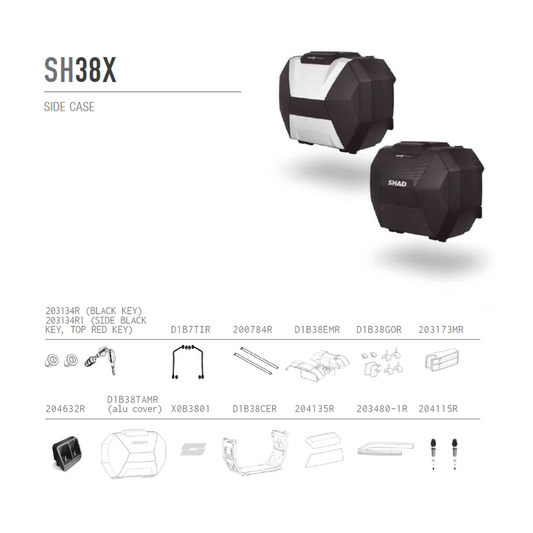 SH38X Spare Parts