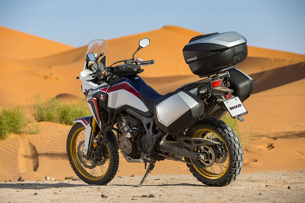 Action Shoot - SH35 Side Cases Africa Twin